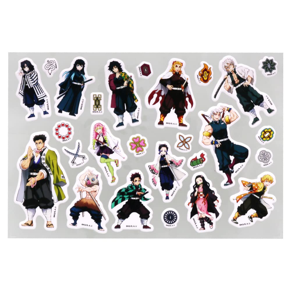 Stationery Demon Slayer Sticker Bag 2490650A Sun-Star