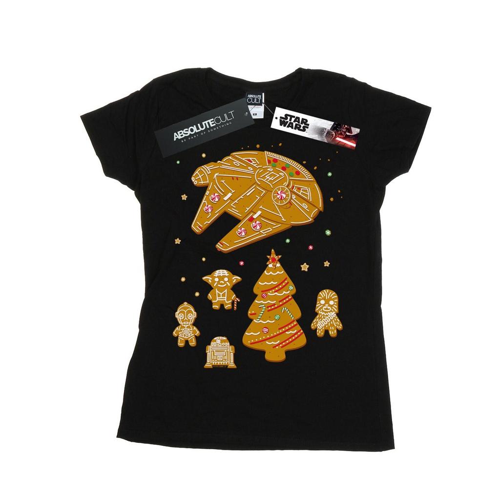 Star Wars Womens/Ladies Gingerbread Rebels Cotton T-Shirt