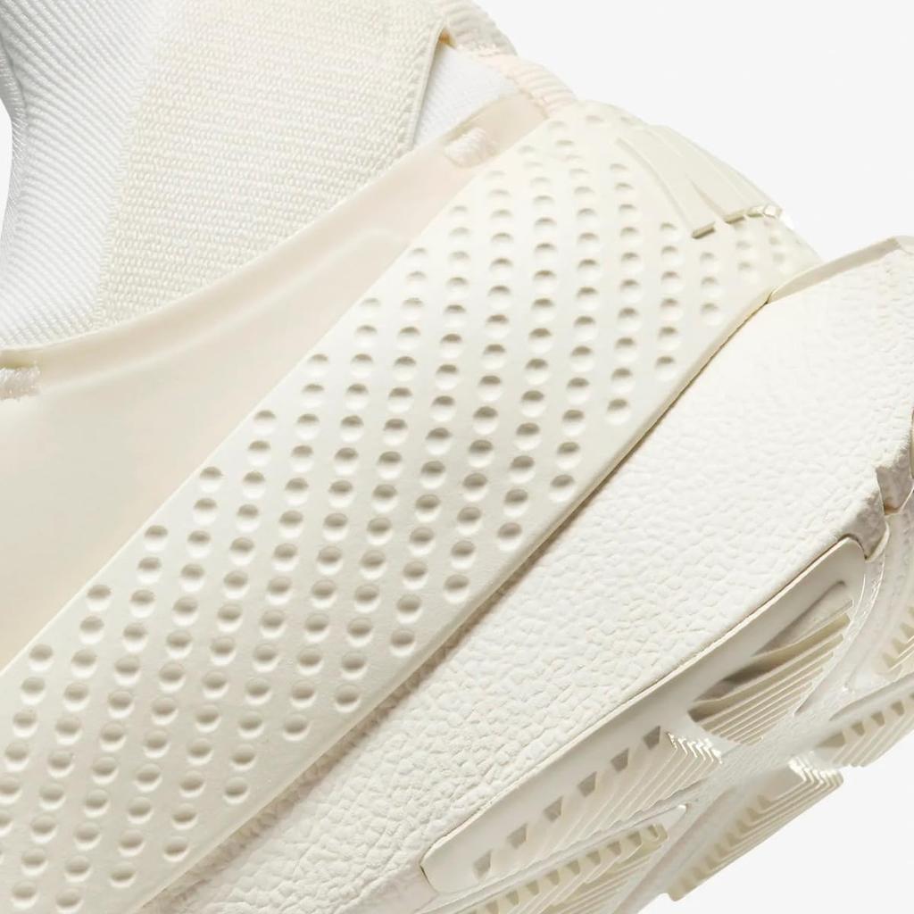 Nike Кроссовки Go FlyEase W Pale, размер 23,5 см, цвет: Слоновая кость/Платиновый оттенок/Черный, DR5540-105 (Япония)