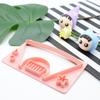 Plastic Cooking Supplementary Pasta Mould Set Food Moulds Cute Cartoon Dough Steamed Buns
