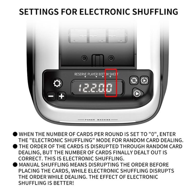 Интеллектуальный вращающийся автомат для раздачи карт: бесшумная работа и устойчивое основание для использования в профессиональных казино