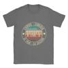 Super Papy Cadeau Men T Shirt  Vintage Tee Shirt Short Sleeve Crew Neck T-Shirt 100% Cotton Plus Size Clothes