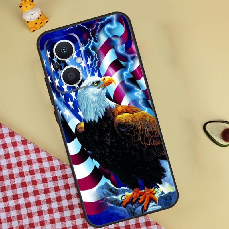 Чехол для телефона American Eagle для OPPO Reno 12 12F 11 13 F 8T 7 8 10 Pro OPPO Find X8 Pro X6 X3 X5 Lite