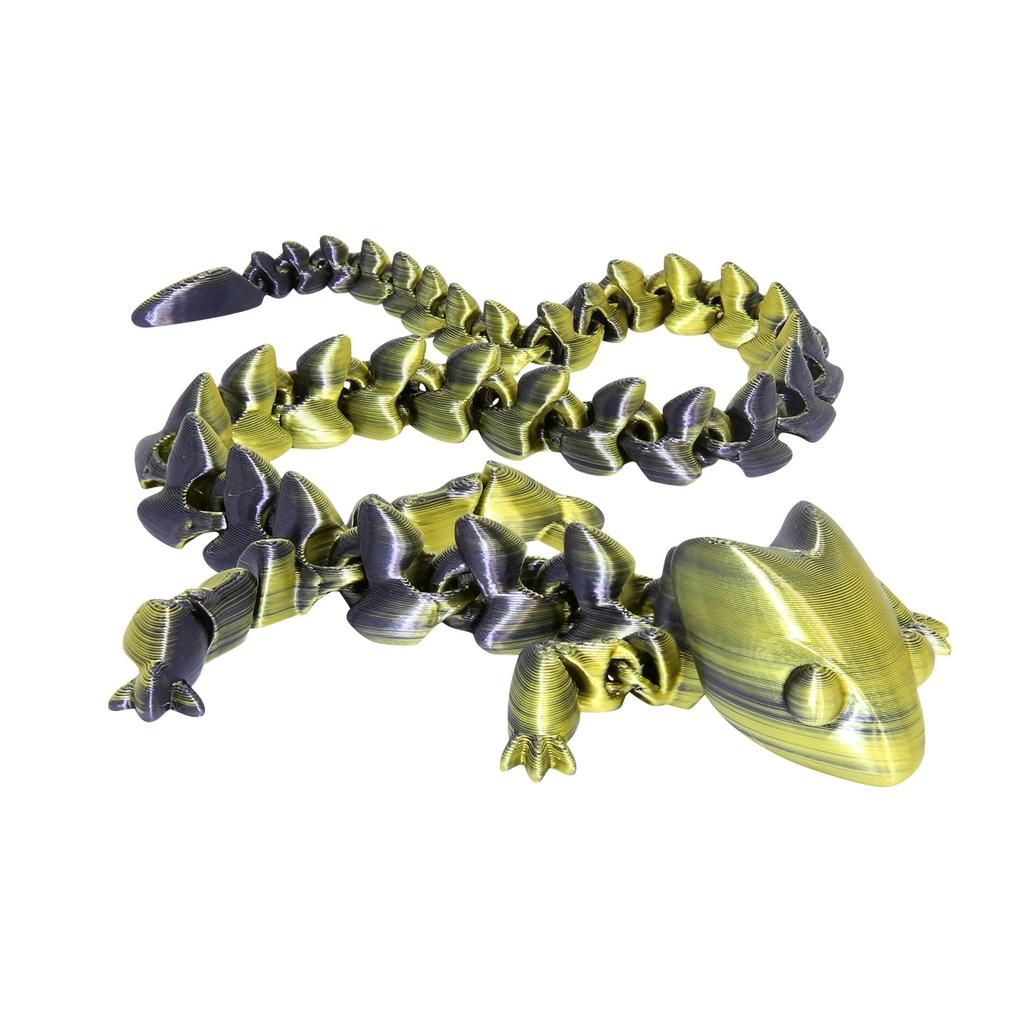 3D Printed Lizard Joint Movable Small Ornament Toy