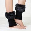 Knitted Warm Socks Woolen Leg Guards Short Cuff Boots Winter Women's Socks