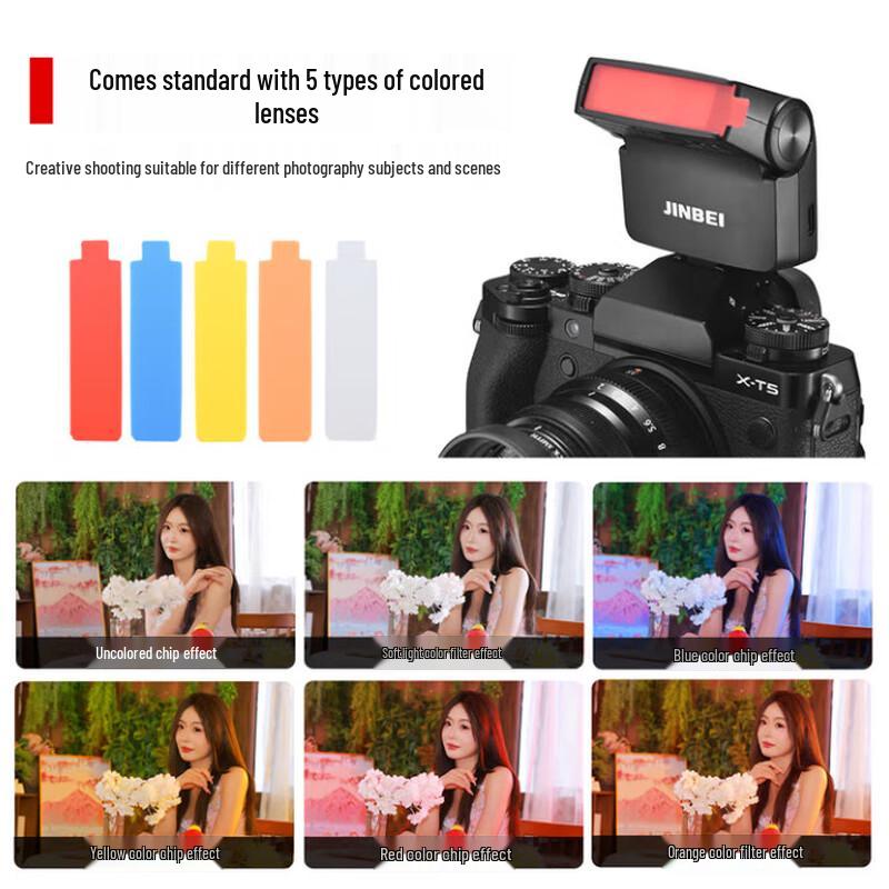 JINBEI Hi-4 Mini Portable Camera Flash Light