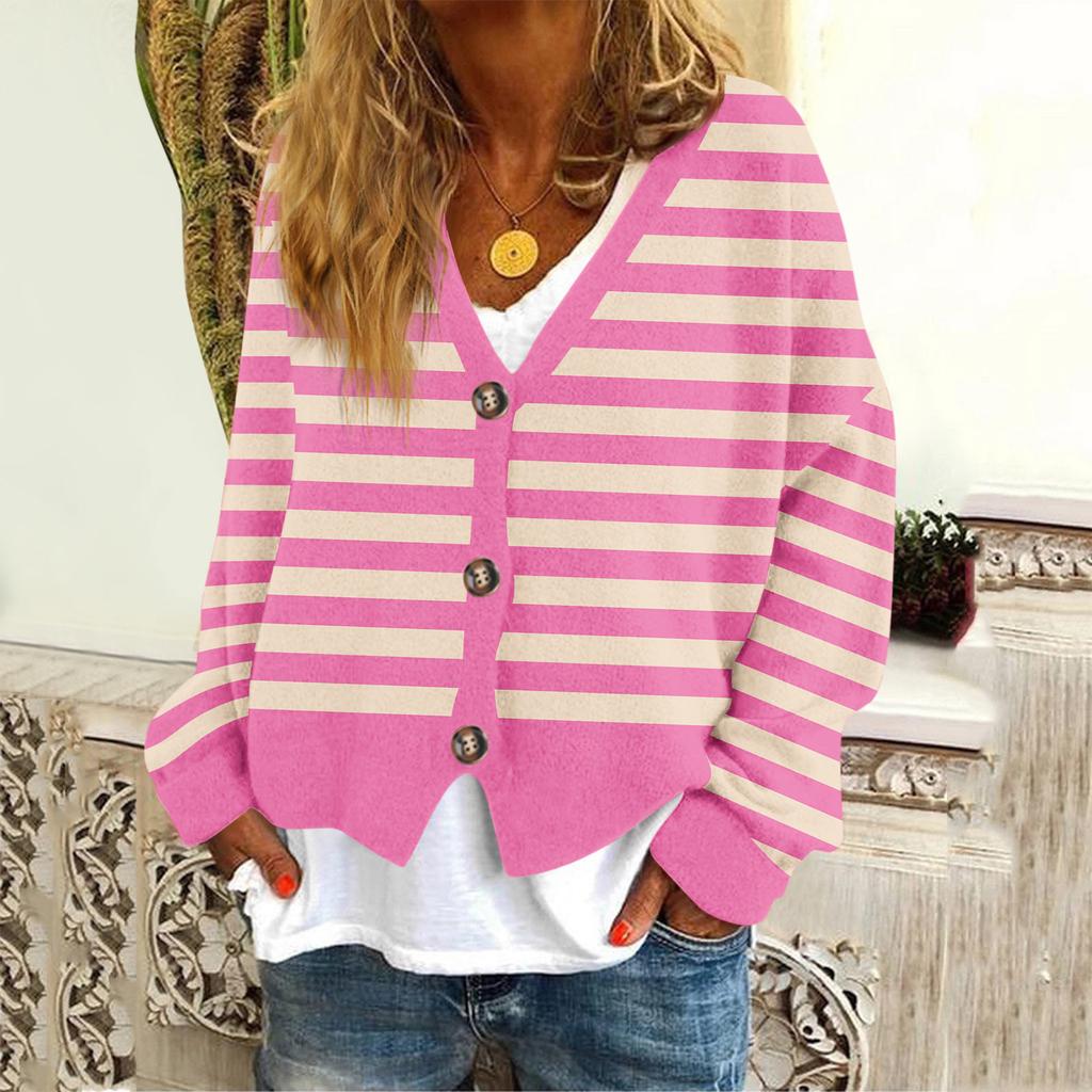 Women's Fashion Long Sleeve Christmas Snowman Snowflake Print Jacket Cardigan