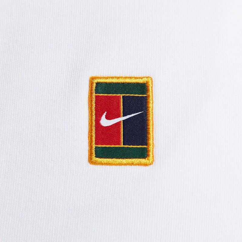 Nike Женское короткое теннисное поло с коротким рукавом Court Heritage HJ8993-100