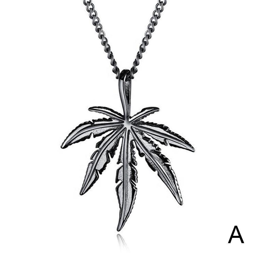 Горячая мода унисекс ожерелье новый флэш кленовый лист двойной слой ожерелья оптовая продажа ключицы весь N0S8
