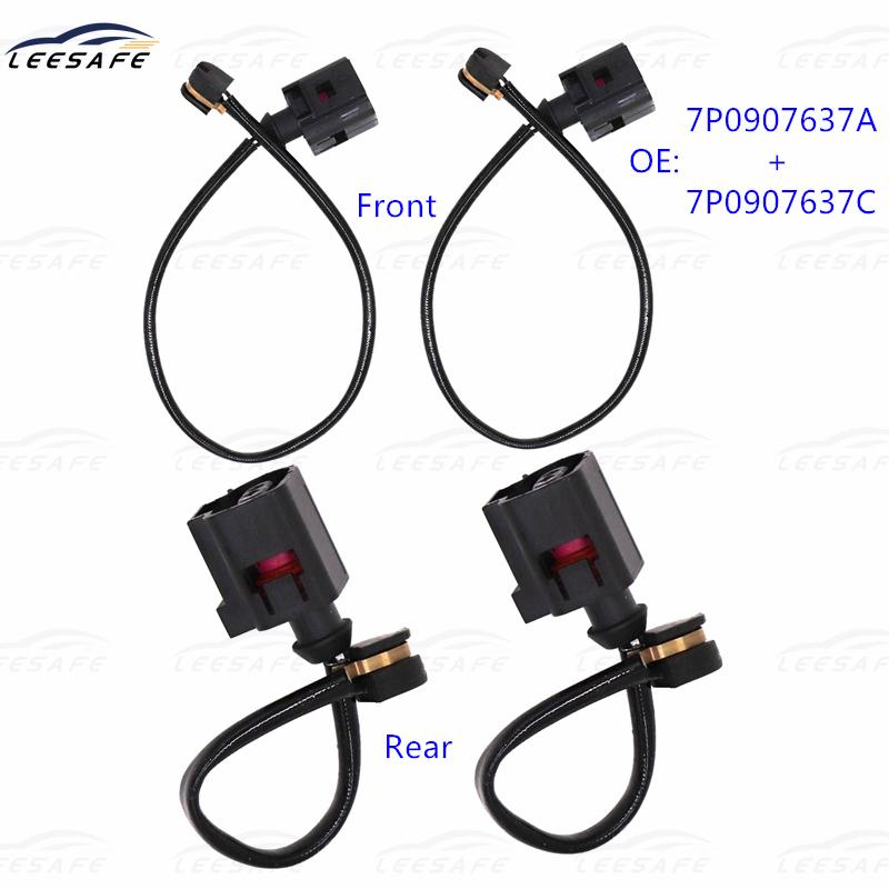 2PCS 98761267601 Rear Brake Pad Wear Sensor for PORSCHE BOXSTER Spyder 987 CAYMAN 987 Brake Pad Alarm Line OEM NO 98761267601