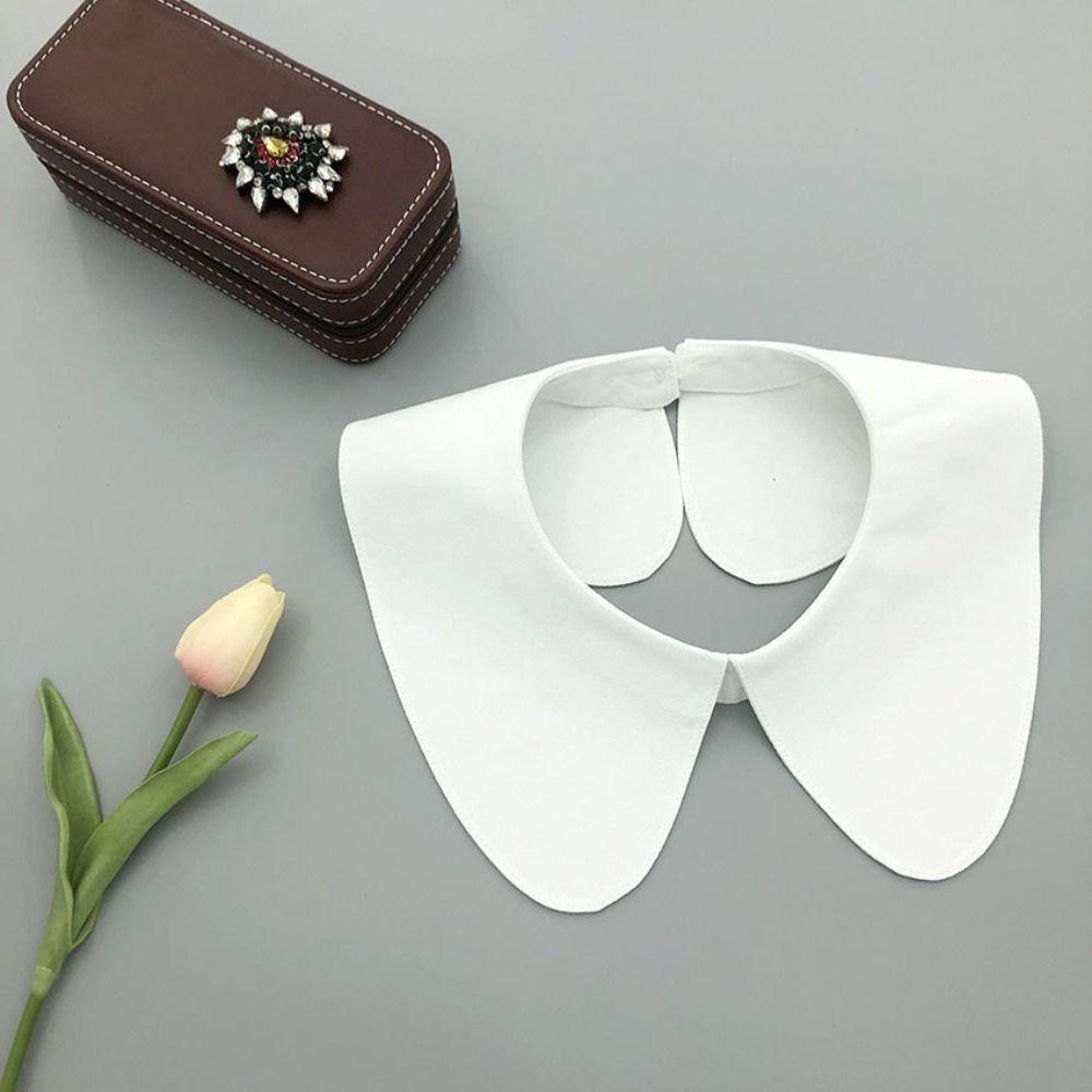 Cotton False Collar Versatile Detachable Collar Fashion Shirt Collar for Women Girls
