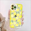 Фруктовый лимонный чехол для телефона для iPhone 14 13 12 11 Pro Max XS X XR SE 2020 6 7 8 Plus Mini Защитная крышка