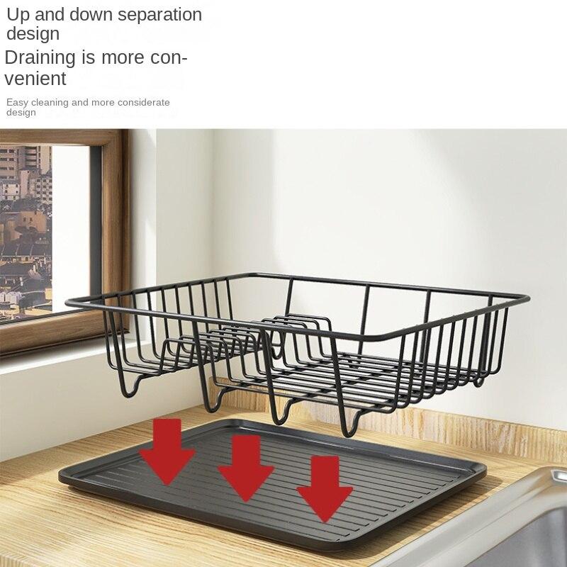 Kitchen Sink Countertop, Drain Bowl Rack, Drain Basket Rack, Dish Storage Rack, Drain Bowl Chopstick Rack, Store Items