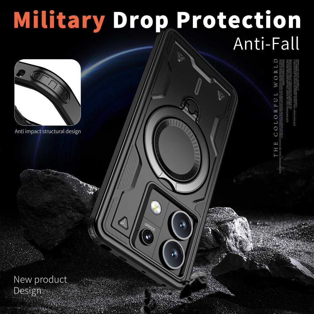 Противоударный прочный военный чехол для Xiaomi Redmi Note 14 Pro Note14 13 Pro+ Plus 5G Note13