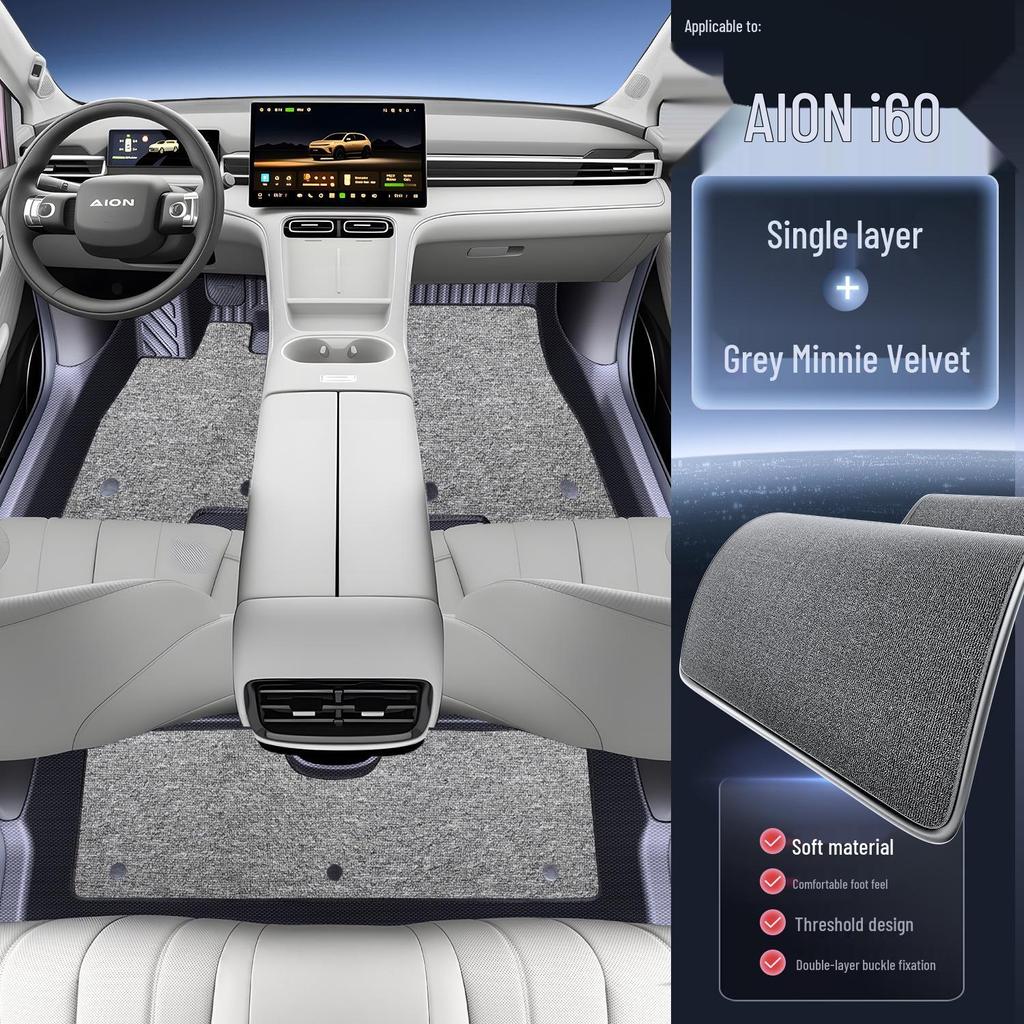 AION i60 2026 Коврики для пола из ТПЭ - Аксессуары для интерьера автомобиля с полным покрытием