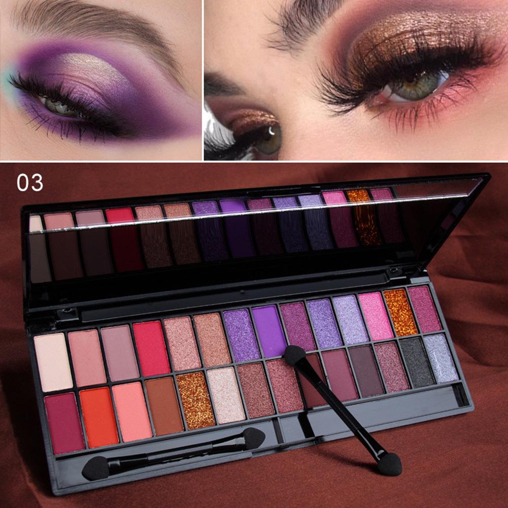 Eyeshadow Non Palette 28Colors Matte Pearlescent Smudge Lasting Cosmetic