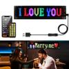 Smart LED Matrix Pixel Scrolling Display Advertising Light Sign USB 5V Graffiti Bluetooth Programmable Text Pattern Animation