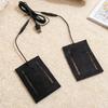 Электрические USB перчатки с подогревом, нагреватель из ткани из углеродного волокна, грелка для рук, зимняя электрическая греющая простыня
