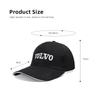 Embroidered Volvo Badge Baseball Cap Car Sun Visor Sticker For Volvo ES90 EC40 EX40 EM90 XC90 V90 V60 XC60 V40 S80 S60 S90 C40