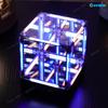 Dormin 4D Space Hypercube Night Light, Creative Atmosphere Lamp, Esports Room Cube Blind Box Figurine, Desk Decorator