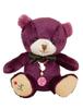 [Petit Luu] A Mini Teddy Bear with Sparkling Birthstone Crystals, Mini Bear Angel Crystal (July)