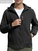 Мужская весенне-осенняя тонкая куртка с капюшоном, уличная ветровка, мужская куртка для альпинизма, повседневные пальто
