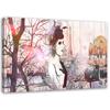 Canvas Print Vintage Woman Abstract