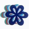 Flower-Shaped Felt Placemat & Pot Holder Set for Frying Pans and Bowls