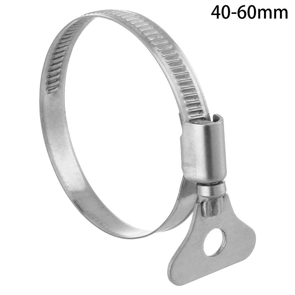1Pcs Useful Welding Handle Repair Tool Hardware Exhaust Pipe Clip T Bolt Hose Clamps Stainless Steel