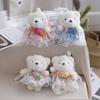 Dress Candy Small Bear Plush Doll Pendant For Girls Gifts And Bag Decorations