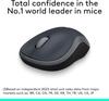 Logitech M185 Мышь Беспроводная мышь Офисная мышь Симметричная мышь с беспроводным 2.4G приемником