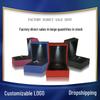 Luxe Velvet LED Jewelry Box - Elegant Diamond Ring Display