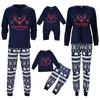 Christmas Prints Family Matching Long Sleeve Tops+Pants Set Family Matching Sets
