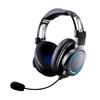 Беспроводная игровая гарнитура Audio-Technica ATH-G1WL Закрытого типа Беспроводная 2,4 ГГц USB-передатчик Виртуальный объемный звук Легкое металлическое оголовье