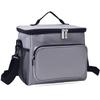 Cooler Soft Insulated Cooler Gray Bag, Cooler, Bag, 10L, Stylish, Box, Soft, Cute, Foldable, RIMINA,
