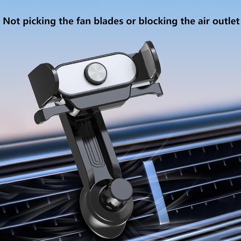 Автомобильный держатель для телефона, крепление на вентиляционную решетку, держатель для сотового телефона в автомобиле, поддержка мобильных устройств для iPhone 15 14 Xiaomi Samsung, подставка-клипса для GPS
