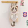 Милый реалистичный плюшевый рюкзак-кошка унисекс, новинка, кукла, сумка на два плеча для подарка