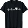 Drums Heartbeat T-Shirt for Drummers & Percussionists Gift Unisex T-Shirt