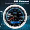 85mm Car Boat Tachometer Gauge 3000/4000/6000/7000/8000RPM Tacho Meter Gauge With Hourmeter Waterproof 7 Color Backlight 12V 24V