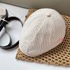 Reverse Beret Children Spring and Summer Cap Forward Hat Male Face Painter Newsboy Hat