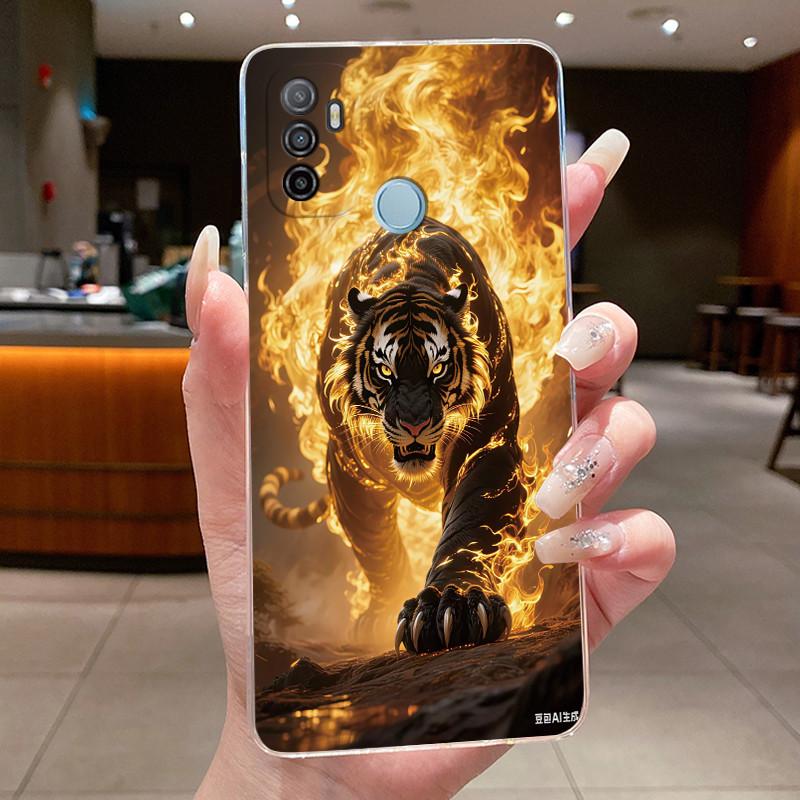 Чехол для OPPO A53S Чехол для телефона Oppo A53 Oppo A33 A53 2020 A53S 4G Милый Крутой Дракон Мальчики Девочки Прозрачный Силиконовый ТПУ Задняя Крышка