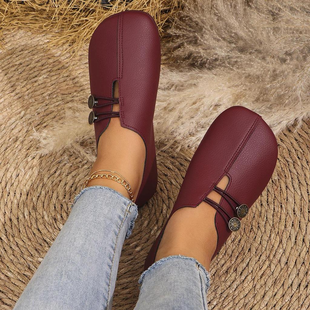 2024 Autumn/Winter Large Size Women's Casual Flat Shoes - TEMU43