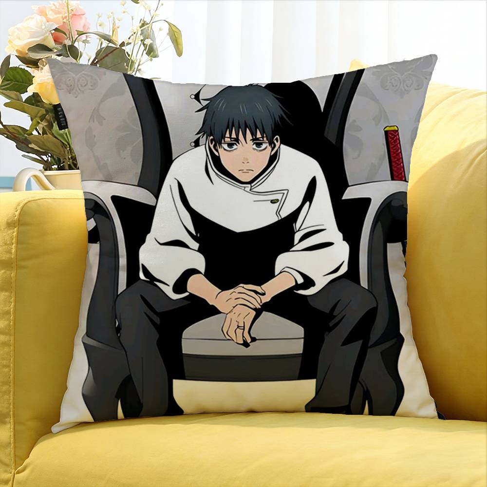 OOkkotsu Yuta Various Sizes Square Pillow Case For Car Home Bedchamber Decor