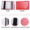 Directly Supplied by the Manufacturer PU Material Golf Scorebook with Elastic Bands and Pencil Holder Golf Accessory
