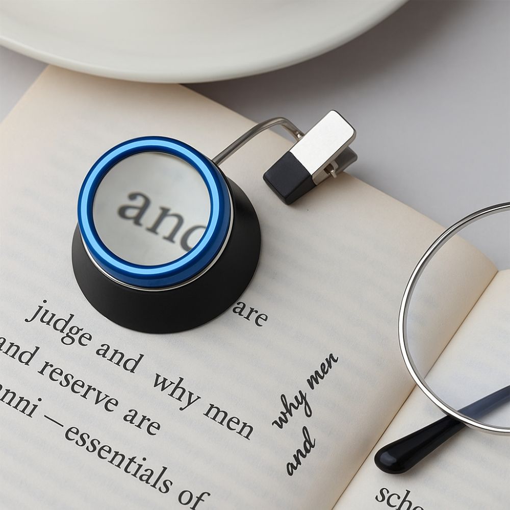 Magnifying Lens Clip-On Eyeglass Magnifier Clip-On Eyeglass Frame Magnifier  Electronics Repair