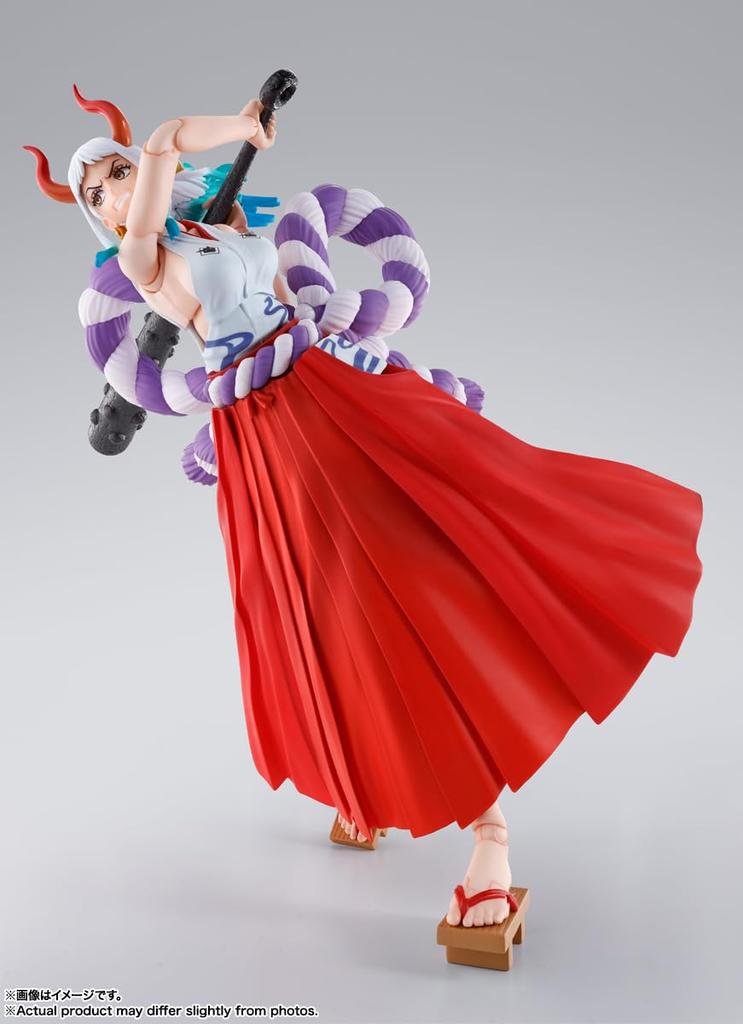 TAMASHII NATIONS TAMASHII NATIONS ONE PIECE Ямато 185 мм окрашенная подвижная фигурка SHFiguarts приблизительно. ПВХ и АБС