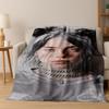 Модная фланелевая одеяло-плед Billie Eilish Hit Me Hard and Soft, мягкий плед для кровати, спальни, гостиной, дорожный подарок, для детей