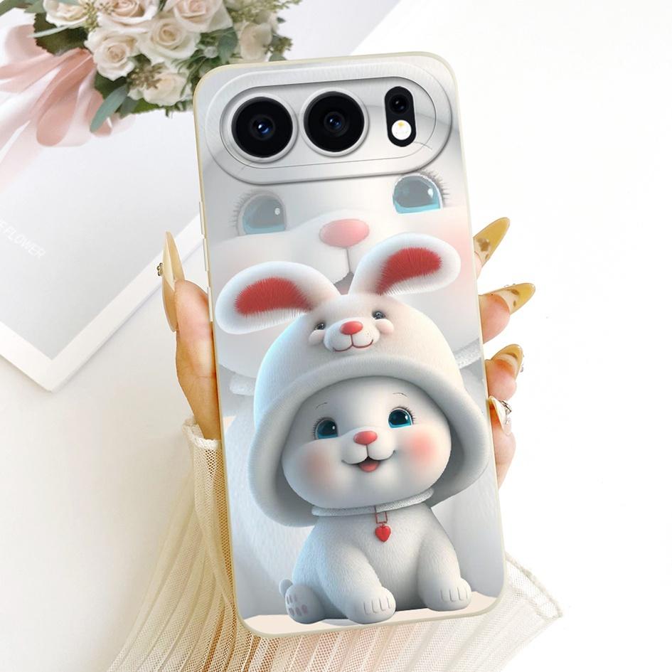 Чехол для Honor 500 Pro 2025 MEP-AN00 Милый Мультяшный Панда Защита Камеры Мягкий Силиконовый Чехол для Телефона Для Honor 500 Honor500 Чехол