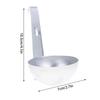 Nonstick Egg Molds Easy Use Poached Boiling Eggs Maker Spoon Boiled Holder Egg Steamer Rack Egg Cooker