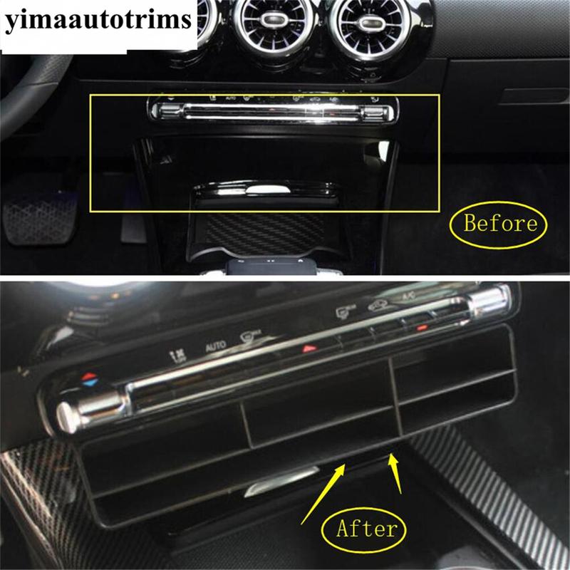 Center Control Storage Box Container Accessories For Mercedes-Benz A B GLB Class GLE GLS W177 W247 X247 W167 X167 - 2024